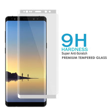 Load image into Gallery viewer, Galaxy Note 9 White Punkcase Glass SHIELD Tempered Glass Screen Protector 0.33mm Thick 9H Glass