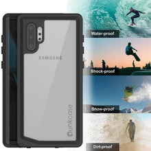 Load image into Gallery viewer, Galaxy Note 10+ Plus Waterproof Case, Punkcase Studstar Clear Thin Armor Cover