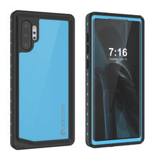Load image into Gallery viewer, Galaxy Note 10+ Plus Waterproof Case, Punkcase Studstar Light Blue Thin Armor Cover