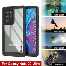 Load image into Gallery viewer, Galaxy Note 20 Ultra Waterproof Case, Punkcase Studstar Clear Thin Armor Cover