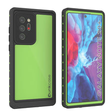 Load image into Gallery viewer, Galaxy Note 20 Ultra Waterproof Case, Punkcase Studstar Light Green Thin Armor Cover