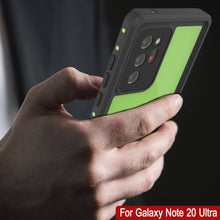 Load image into Gallery viewer, Galaxy Note 20 Ultra Waterproof Case, Punkcase Studstar Light Green Thin Armor Cover