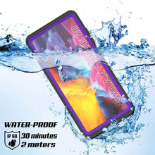 Load image into Gallery viewer, Galaxy Note 20 Waterproof Case, Punkcase Studstar Purple Series Thin Armor Cover