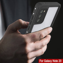 Load image into Gallery viewer, Galaxy Note 20 Waterproof Case, Punkcase Studstar White Thin Armor Cover