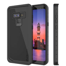 Load image into Gallery viewer, Galaxy Note 9 Waterproof Case, Punkcase Studstar Black Thin Armor Cover