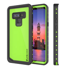 Load image into Gallery viewer, Galaxy Note 9 Waterproof Case, Punkcase Studstar Light Green Thin Armor Cover