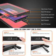 Load image into Gallery viewer, Galaxy Note 9 Waterproof Case, Punkcase Studstar Pink Thin Armor Cover