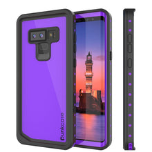 Load image into Gallery viewer, Galaxy Note 9 Waterproof Case, Punkcase Studstar Purple Series Thin Armor Cover