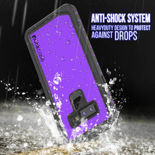 Load image into Gallery viewer, Galaxy Note 9 Waterproof Case, Punkcase Studstar Purple Series Thin Armor Cover