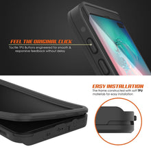 Load image into Gallery viewer, Galaxy S10 5G Waterproof Case PunkCase StudStar Black Thin 6.6ft Underwater IP68 Shock/Snow Proof