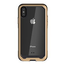 Load image into Gallery viewer, iPhone Xs Case, Ghostek Atomic Slim 2 Series  for iPhone Xs Rugged Heavy Duty Case|GOLD