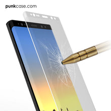 Load image into Gallery viewer, Galaxy Note 9 Black Punkcase Glass SHIELD Tempered Glass Screen Protector 0.33mm Thick 9H Glass