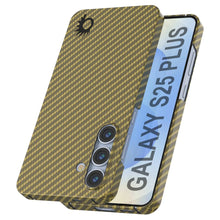 Load image into Gallery viewer, Punkcase Galaxy S25 Plus Carbon Fiber Case [AramidShield Series] Ultra Slim &amp; Light Kevlar [Rose]
