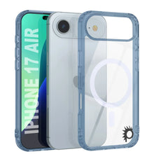 Load image into Gallery viewer, Punkcase iPhone 17 Air Magnetic Wireless Charging Case [ClearMag Series][Navy]

