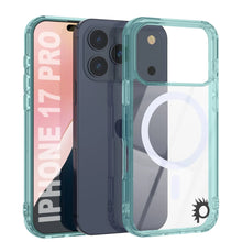 Load image into Gallery viewer, Punkcase iPhone 17 Pro Magnetic Wireless Charging Case [ClearMag Series][Teal]
