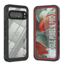 Load image into Gallery viewer, Google Pixel 9 Pro XL Waterproof Case, Punkcase [Extreme Series] Armor Cover W/ Built In Screen Protector [Red]

