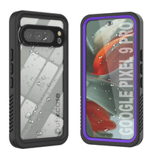 Load image into Gallery viewer, Google Pixel 9 Pro Waterproof Case, Punkcase [Extreme Series] Armor Cover W/ Built In Screen Protector [Purple]
