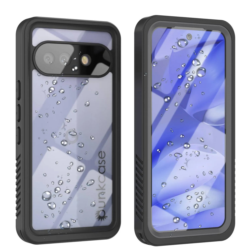 Google Pixel 9a Waterproof Case, Punkcase [Extreme Series] Armor Cover W/ Built In Screen Protector [Navy Blue]