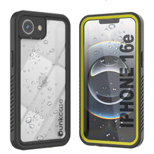 Load image into Gallery viewer, iPhone 16e Waterproof Case, Punkcase [Extreme Series] Armor Cover W/ Built In Screen Protector [Yellow]
