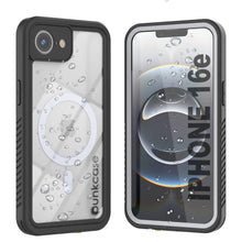 Load image into Gallery viewer, iPhone 16e  Waterproof Case, Punkcase [Extreme Mag Series] Armor Cover W/ Built In Screen Protector [White]
