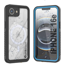 Load image into Gallery viewer, iPhone 16e Waterproof Case, Punkcase [Extreme Mag Series] Armor Cover W/ Built In Screen Protector [Blue]
