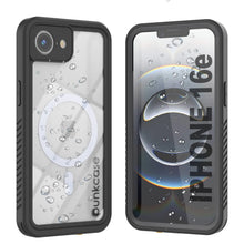 Load image into Gallery viewer, iPhone 16e  Waterproof Case, Punkcase [Extreme Mag Series] Armor Cover W/ Built In Screen Protector [Grey]
