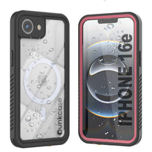 Load image into Gallery viewer, iPhone 16e  Waterproof Case, Punkcase [Extreme Mag Series] Armor Cover W/ Built In Screen Protector [Pink]
