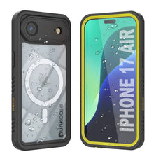 Load image into Gallery viewer, iPhone 17 Air Waterproof Case, Punkcase [Extreme Series] Armor Cover W/ Built In Screen Protector [Yellow]
