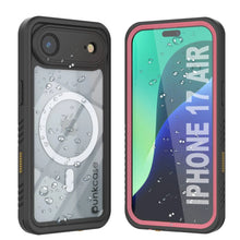 Load image into Gallery viewer, iPhone 17 Air Waterproof Case, Punkcase [Extreme Series] Armor Cover W/ Built In Screen Protector [Pink]
