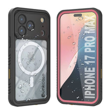 Load image into Gallery viewer, iPhone 17 Pro Max Waterproof Case, Punkcase [Extreme Series] Armor Cover W/ Built In Screen Protector [Pink]
