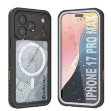 Load image into Gallery viewer, iPhone 17 Pro Max Waterproof Case, Punkcase [Extreme Series] Armor Cover W/ Built In Screen Protector [White]
