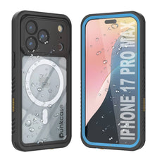 Load image into Gallery viewer, iPhone 17 Pro Max Waterproof Case, Punkcase [Extreme Mag Series] Armor Cover W/ Built In Screen Protector [Blue]
