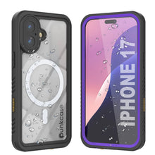 Load image into Gallery viewer, iPhone 17  Waterproof Case, Punkcase [Extreme Mag Series] Armor Cover W/ Built In Screen Protector [Purple]
