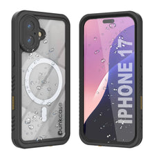 Load image into Gallery viewer, iPhone 17 Waterproof Case, Punkcase [Extreme Series] Armor Cover W/ Built In Screen Protector [Black]
