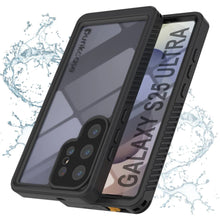 Load image into Gallery viewer, Galaxy S25 Ultra Water/ Shockproof [Extreme Series] With Screen Protector Case [Black]
