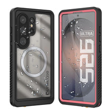 Load image into Gallery viewer, Products Galaxy S26 Ultra Waterproof Case, Punkcase [Extreme Mag Series] Armor Cover W/ Built In Screen Protector [Pink]
