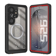 Load image into Gallery viewer, Galaxy S26 Ultra Waterproof Case, Punkcase [Extreme Mag Series] Armor Cover W/ Built In Screen Protector [Red]
