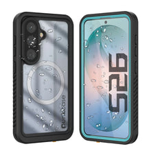 Load image into Gallery viewer, Galaxy S26 Waterproof Case, Punkcase [Extreme Mag Series] Armor Cover W/ Built In Screen Protector [Teal]
