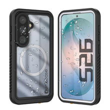 Load image into Gallery viewer, Galaxy S26 Waterproof Case, Punkcase [Extreme Mag Series] Armor Cover W/ Built In Screen Protector [White]
