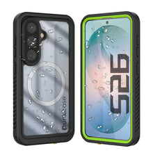 Load image into Gallery viewer, Galaxy S26 Waterproof Case, Punkcase [Extreme Mag Series] Armor Cover W/ Built In Screen Protector [Green]
