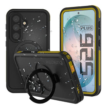 Load image into Gallery viewer, Galaxy S26 Plus Waterproof Case [Kickstud 2.0 Series] Protective IP68 Cover W/Screen Protector &amp; Kickstand [Yellow]
