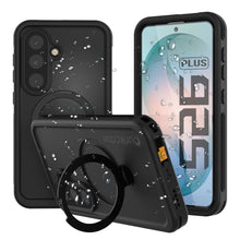 Load image into Gallery viewer, Galaxy S26 Plus Waterproof Case [Kickstud 2.0 Series] Protective IP68 Cover W/Screen Protector &amp; Kickstand [Black]
