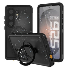 Load image into Gallery viewer, Galaxy S26 Ultra Waterproof Case [Kickstud 2.0 Series] Protective IP68 Cover W/Screen Protector &amp; Kickstand [Black]
