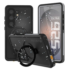 Load image into Gallery viewer, Galaxy S26 Ultra Waterproof Case [Kickstud 2.0 Series] Protective IP68 Cover W/Screen Protector &amp; Kickstand [White]
