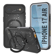 Load image into Gallery viewer, iPhone 17 Air Waterproof Case [Kickstud 2.0 Series] Protective IP68 Cover W/Screen Protector &amp; Kickstand [White]
