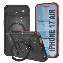 Load image into Gallery viewer, iPhone 17 Air Waterproof Case [Kickstud 2.0 Series] Protective IP68 Cover W/Screen Protector &amp; Kickstand [Pink]
