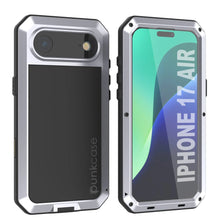 Load image into Gallery viewer, iPhone 17 Air Metal Case, Heavy Duty Military Grade Armor Cover [shock proof] Full Body Hard [White]
