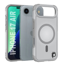 Load image into Gallery viewer, PunkCase iPhone 17 Air Case, [Spartan 2.0 Series] Clear Rugged Heavy Duty Cover W/Built in Screen Protector [white]
