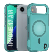 Load image into Gallery viewer, PunkCase iPhone 17 Air Case, [Spartan 2.0 Series] Clear Rugged Heavy Duty Cover W/Built in Screen Protector [Blue]
