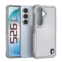 Load image into Gallery viewer, PunkCase Galaxy S26+ Plus Case, [Spartan 2.0 Series] Clear Rugged Heavy Duty Cover [White]
